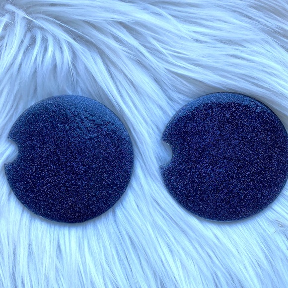 Skull roses purple moody car coasters couch coasters set crossbones gothic dark - Picture 2 of 2